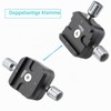 Quick Release Clamp for Arca Swiss RRS Rail Plate Nodal