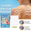 24 Pcs UV Stickers for Sunscreen, Sun Cream Stickers to