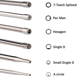 Uorimy 12-Pack Carburetor Adjustment Tool Carb Screwdriver Tool 2-Cycle Small Engine Carb Adjusting Tool Kit for STHIL Echo Husqvarna Poulan Trimmer Weedeater Chainsaw