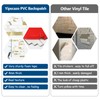 10 - Sheet Peel and Stick Backsplash Wall Tile, PVC