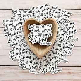 Swaygirls magnet | Religious magnets | Christian faith fridge magnets | Bible verse quote magnets | But as for me and my house we will serve the Lord | Joshua 24:15