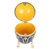 Egg Trinket Box Exquisite Jewelry Ring Holder Storage Box Home