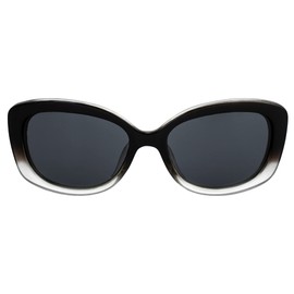 Islander Eyes Dominica Polarized Sunglasses for Women 3 Pairs Gradient Black-Clear White & Black Frames w/Smoke Lenses