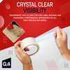 G4GADGET Pack of 3 Clear Packing Tape - Heavy Duty