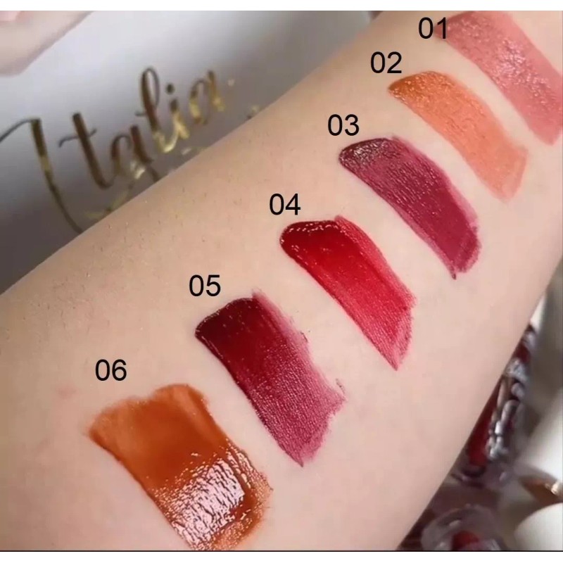 Italia Deluxe Set 6 Labiales Líquidos Stuck On You Tinta