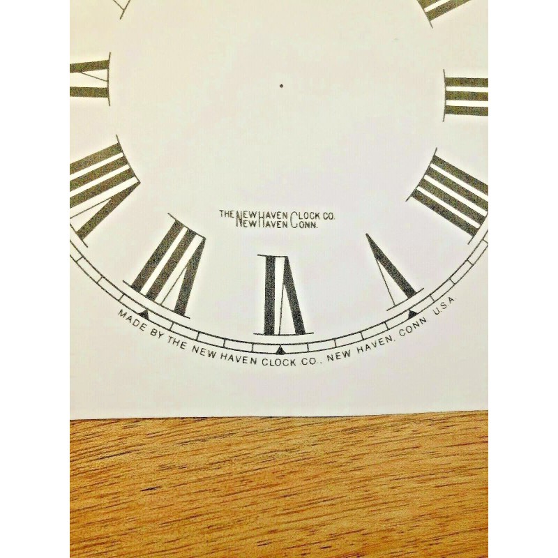 New Haven 5" New Haven Clock Paper Dial, Roman Numeral