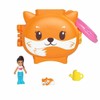 Polly Pocket Cuddly Toys Compact Play Set GYV99 Fox