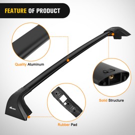 Nilight Roof Rack Cross Bars Fit for Toyota Highlander XLE Limited Platinum 2020 2021 2022 2023,Adjustable Aluminum car Crossbars with Rubber Pad for Cargo Carrier Luggage Bike Kayak Rooftop Snowboard