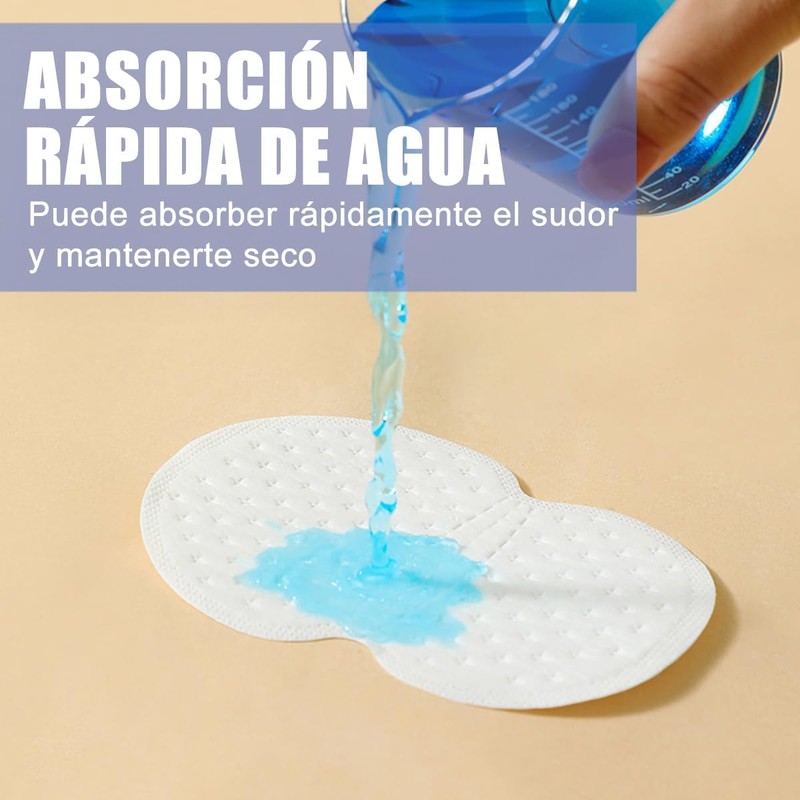 NIAWEA Kit 200pzs Almohadillas para Axilas,Parche para Axilas El Sudor,Grandes