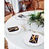 50 Pcs White Charger Plates Bulk 13 Inch Plastic Plate