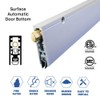 Fire Rated/Regular Duty/Clear Anodized Aluminum/Surface Automatic Door Bottom with Solid