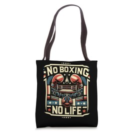 Boxing No Life Boxing Bag Ring Machine Gear Tote Bag