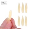 Artificial Soft Lures, 200pcs 17mm Small Artificial Lifelike Maggot Grub