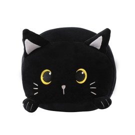 I-TOTAL® - Decorative Cushion for Bed/Sofa | Comfortable and Cuddly (Black CAT)