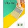 ROLLINGDOG 75mm Short Handle Brush - Synthetic & Hog Bristle