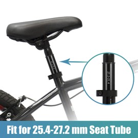 X AUTOHAUX 25.4 to 27.2mm Bicycle Bike Seat Post Tube Adapter Reducing Sleeve