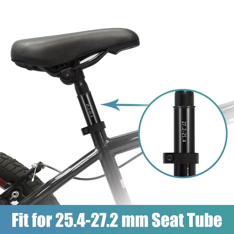 X AUTOHAUX 25.4 to 27.2mm Bicycle Bike Seat Post Tube