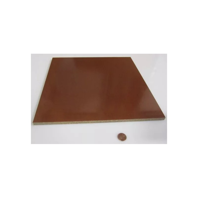 Micarta Linen Phenolic LE Grade Sheet .375" (3/8") Thick x
