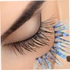Beavorty 5sets False Glitter Eyelashes Makeup Fake Lashes for Cosplay
