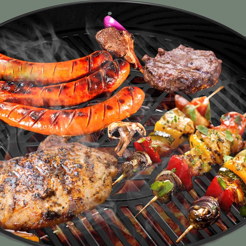 onlyfire Cast Iron Grill Grate Replacement Gourmet BBQ System for