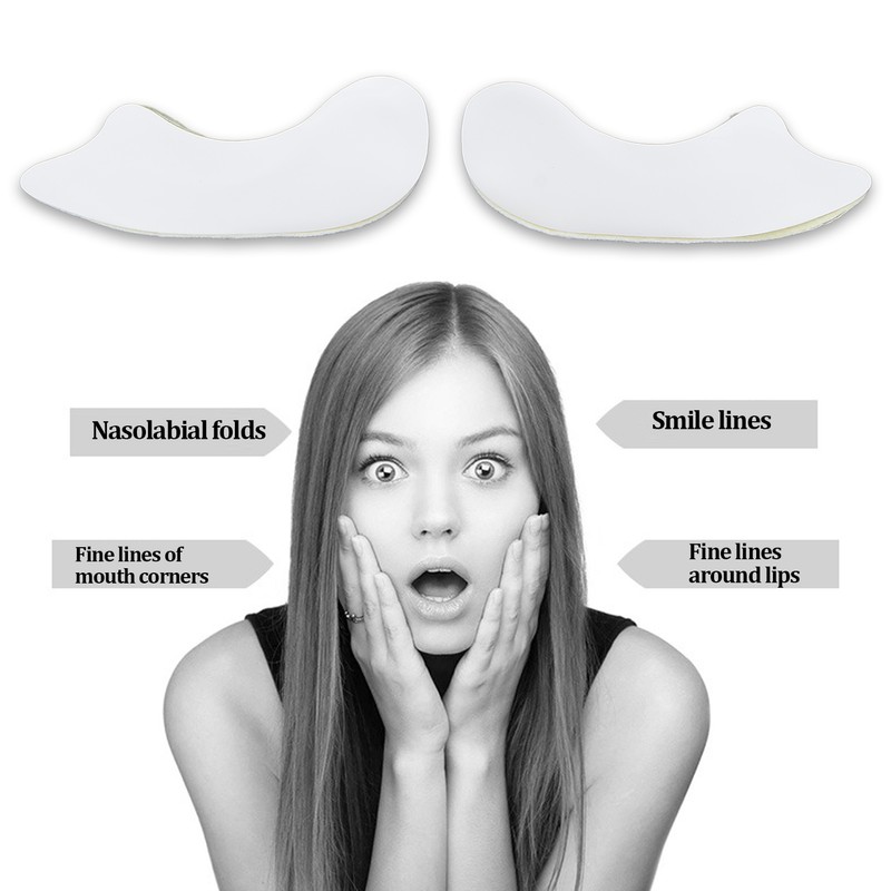 10pcs 2.5g Face Wrinkle Patches Remove Mouth Corner Fine Lines