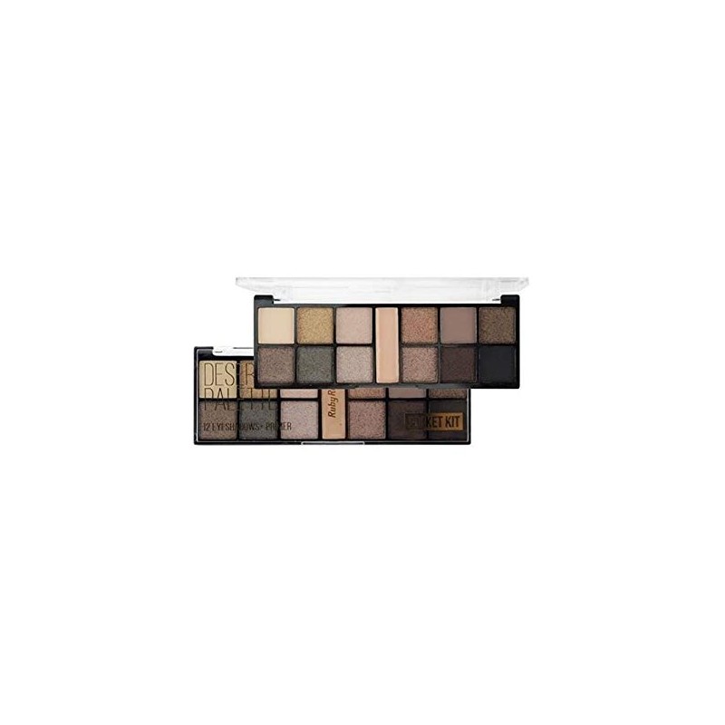 Paleta de sombras para ojos Primer Dessert Nude de Ruby