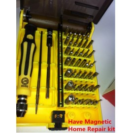 Jackly New Magnetic 45 in 1 Screw driver Tweezer Repair tool JK6089-A for Home Devices