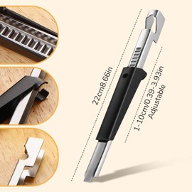 Effortless Arthritis Jar Opener, Adjustable Can Opener, Multifunctional Labour-Saving Can Opener and Lid Opener, Jar Opener, Screw Lid Opener for Seniors, Weak Hands (Black, Pack of 2)