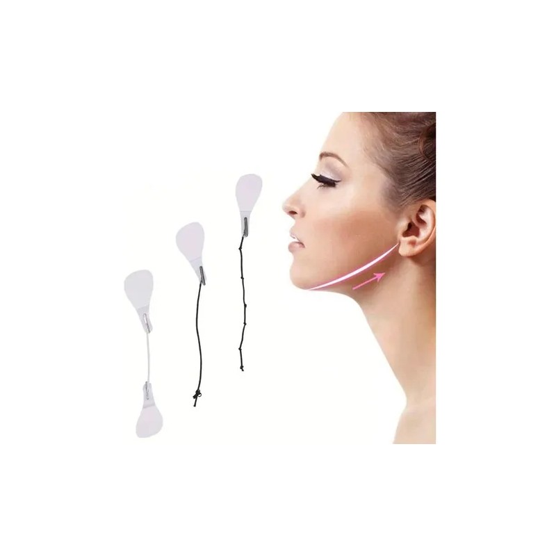 Parche De Estiramiento Facial En Forma De V Transpirable F