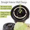 TSM Products Harvest Fiesta Fermentation Pot with Stone Weight, 5-Liter