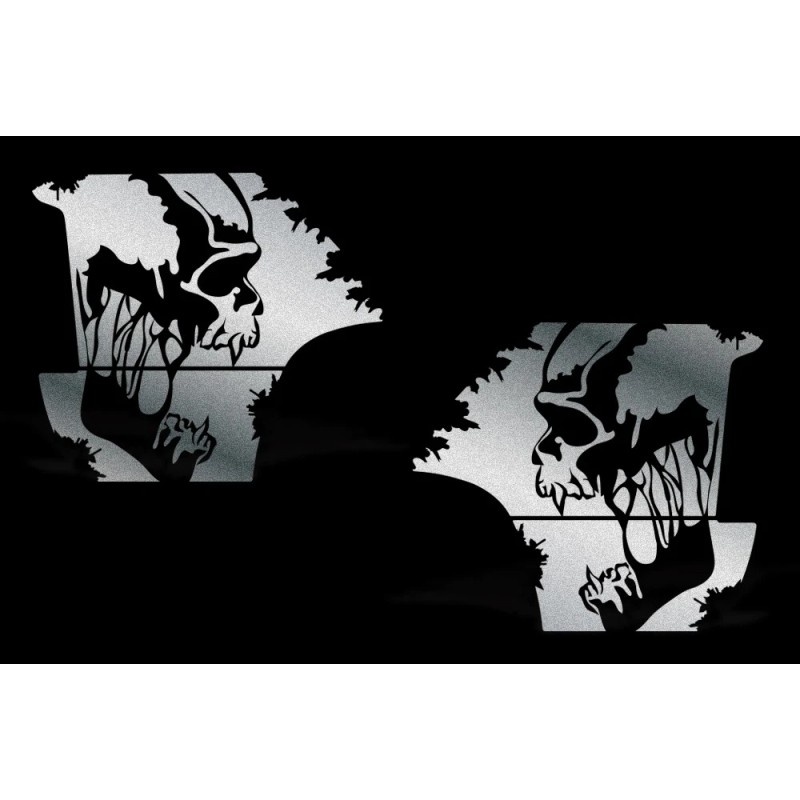 Factory Crafts Vinyl Decal Graphics Rear Wrap Kit SCREAM fits