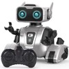 QIZEBABY Kids Robot Toy,Remote Control Robot with LED Eyes &