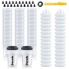 Disposable Paint Cups 6 Ounce(165ml), Mini Paint Mixing Cups with