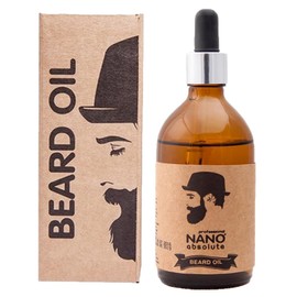 Nano Absolute Beard Oil Serum - Men Beard & Moustache Care With Argan Jojoba Oil 50 ml