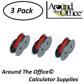 Around The Office Compatible Package of 3 Individually Sealed Ribbons Replacement for Triumph/Adler 248-PD-III Calculator