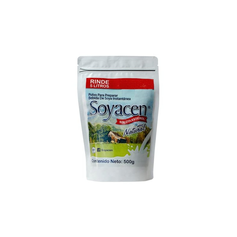 Soyacen Bebida de soya en polvo sabor natural - 500