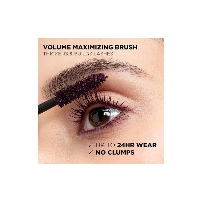 L'Oreal Paris Makeup Voluminous Original Volume Building Mascara, Deep Violet,