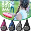 MOYAQI Disc Golf Bag with Retriever Holder and Storage Pockets,
