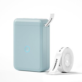 NIIMBOT D110 Label Writer, Smartphone Compatible Printer, Multi-functional Label Printer, Thermal Copy, Printable Characters in Main Languages, Vertical Writing, Supports 3 Lines Printing, No Ink Required, Suitable for Clothing, Jewelry, Food, Food, Food