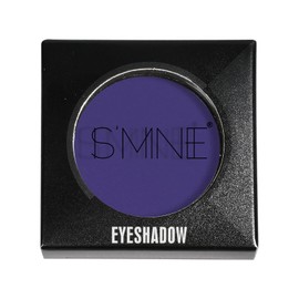 ISMINE Single Eyeshadow Powder Palette, Matte Purple, High Pigment, Longwear Single Eye Makeup for Day & Night