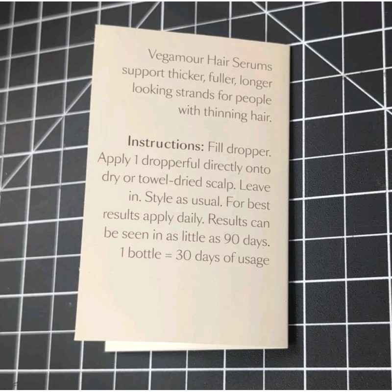 Vegamour New In Box Vegamour Gro Hair Serum 1 fl