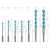 Bosch 7x Expert HEX-9 Multi Construction Drill Bit Set (for