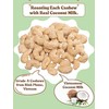 Gold Cashew Coconut Cashews - Snacks for Adults, Whole Nuts
