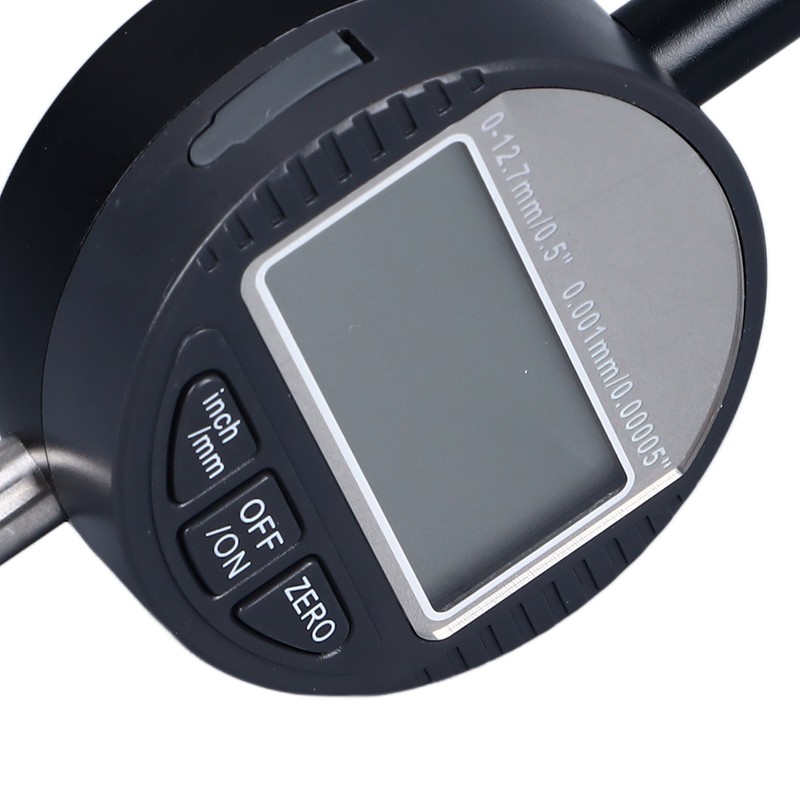 Digital Dial Indicator 0.001mm 0.00005in Resolution 0 To 12.7mm Range