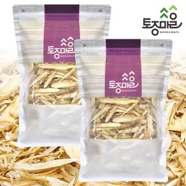 Tojong Maul 국산 황기 절단 300g X 2개 Korean Astragalus Root Cut 300g X 2 bags