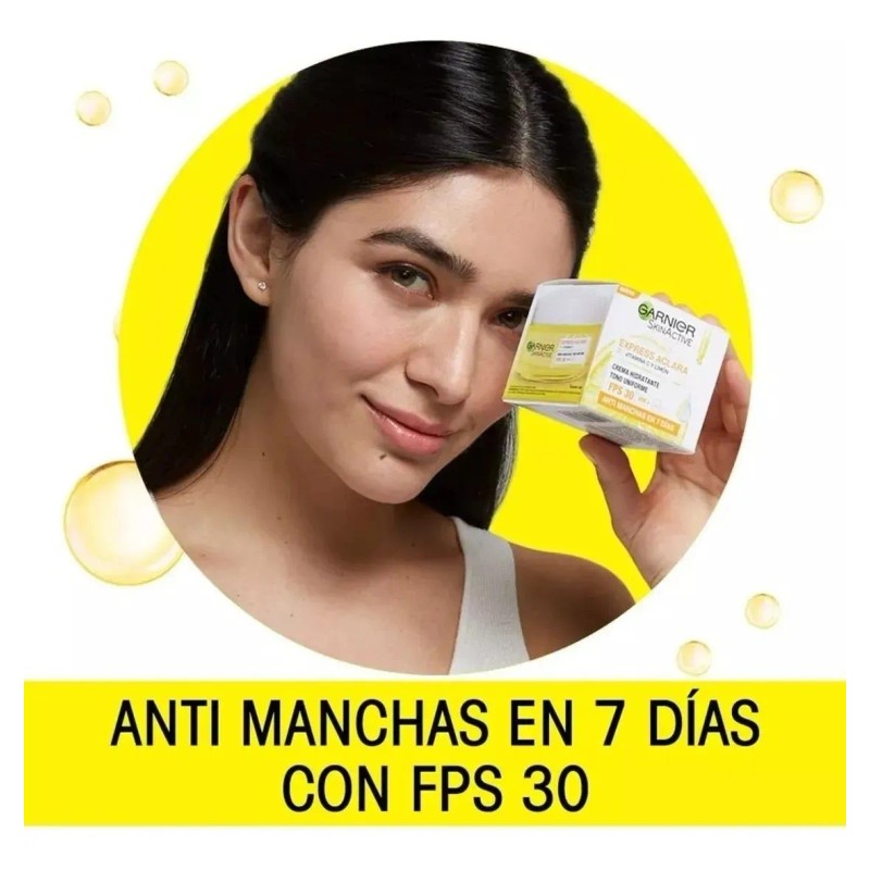 Kit 2 Cremas Garnier Express Aclara Antimanchas Vitamina C Todo