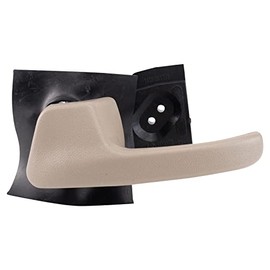 TRQ Driver Side Interior Door Handle Beige Compatible with 1992-2002 Ford Crown Victoria Mercury Grand Marquis