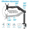 AVLT Single 17"-40" Ultrawide Easel Monitor Arm for Screens Up