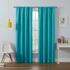 Eclipse Kendall Blackout - Panel de Cortina Termal, Turquesa, 107