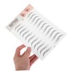 WOONEKY 5pcs Eyebrow Stickers Realistic Hair-like Temporary Transfer Stickers for